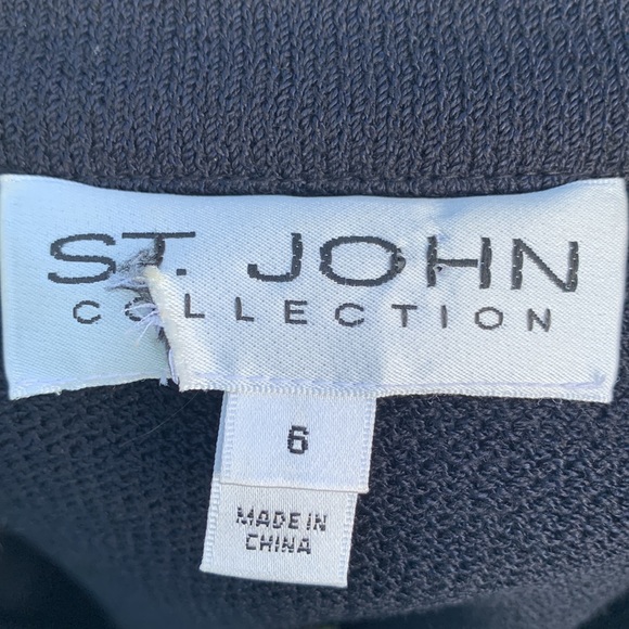 St. John Collection long sweater/jacket, size 8 - Picture 5 of 9
